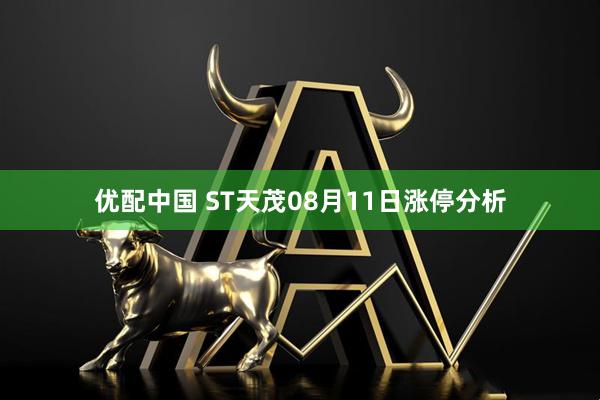优配中国 ST天茂08月11日涨停分析